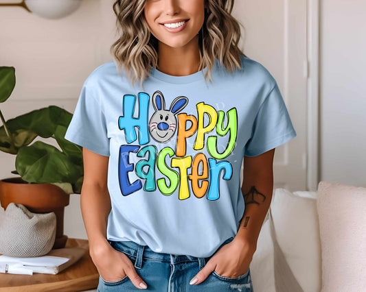 Hoppy Easter/Blue - Tee