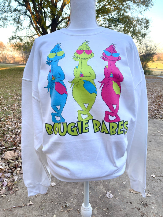 Bougie Babe Christmas ~ Sweatshirt