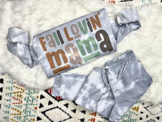 Fall Lovin Mama Grey Dyed ~ Set