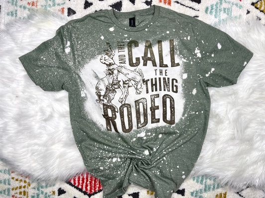 Rodeo Bleached ~ Tee