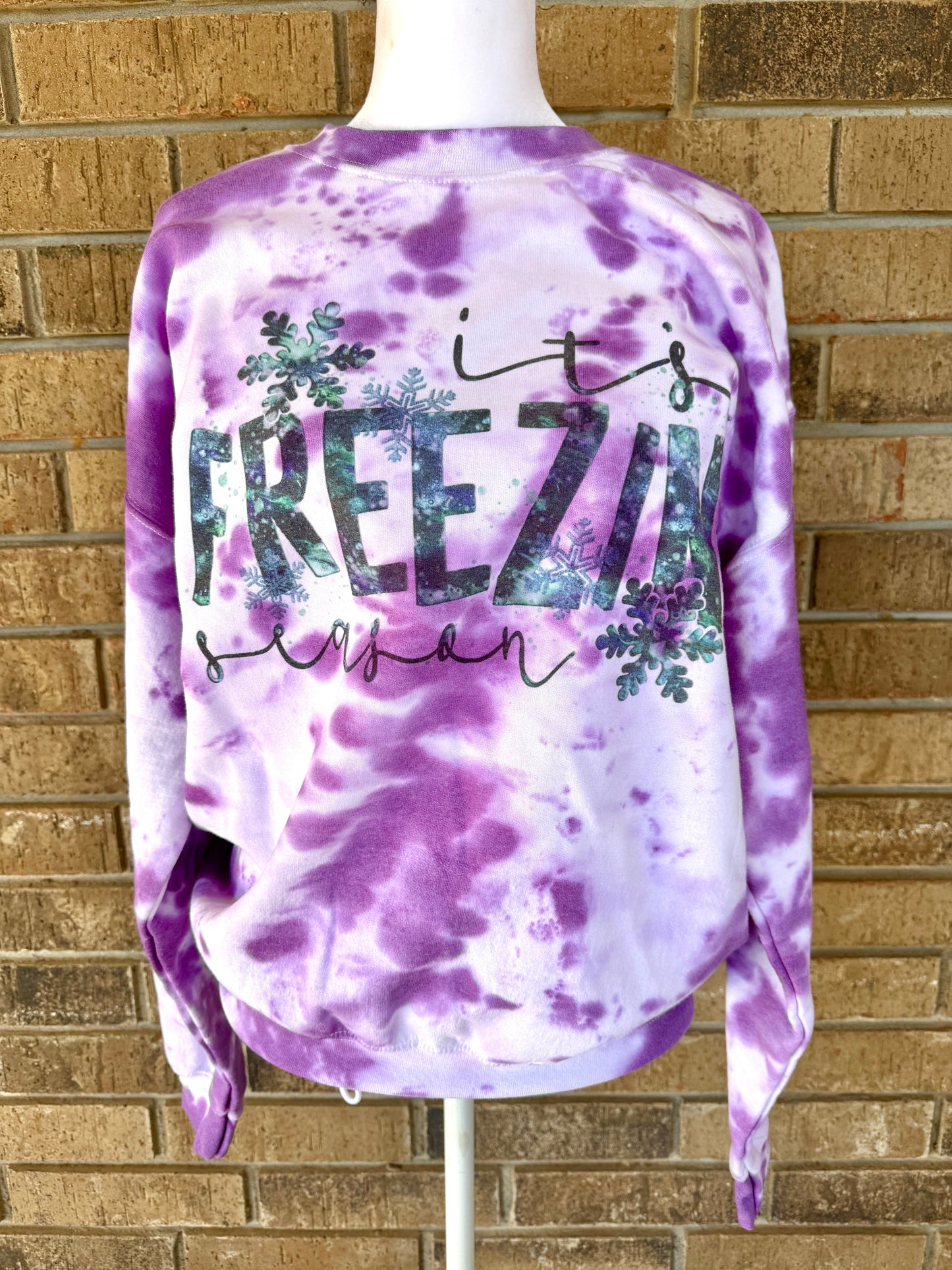 Purple Freezin Season ~ Long-sleeve•Sweatshirt