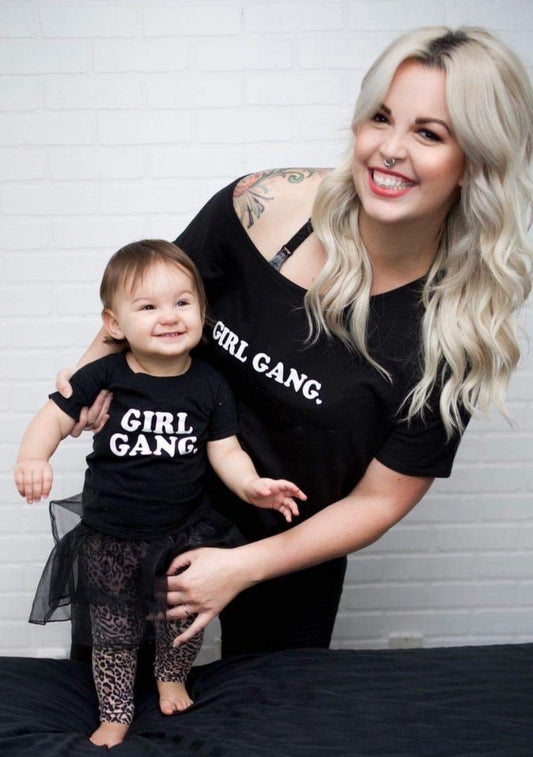 Mommy & Me ~ Black Girl Gang Set