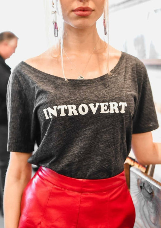 INTROVERT Tee, Introvert Tshirt, Introvert Tees, Introvert Shirts, Introvert Tops