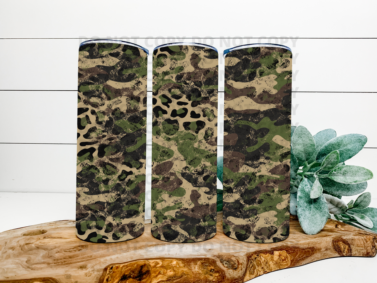 Camo & Leopard ~ Stainless Steel Tumbler