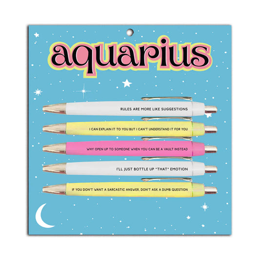 Aquarius ~ Pen Set