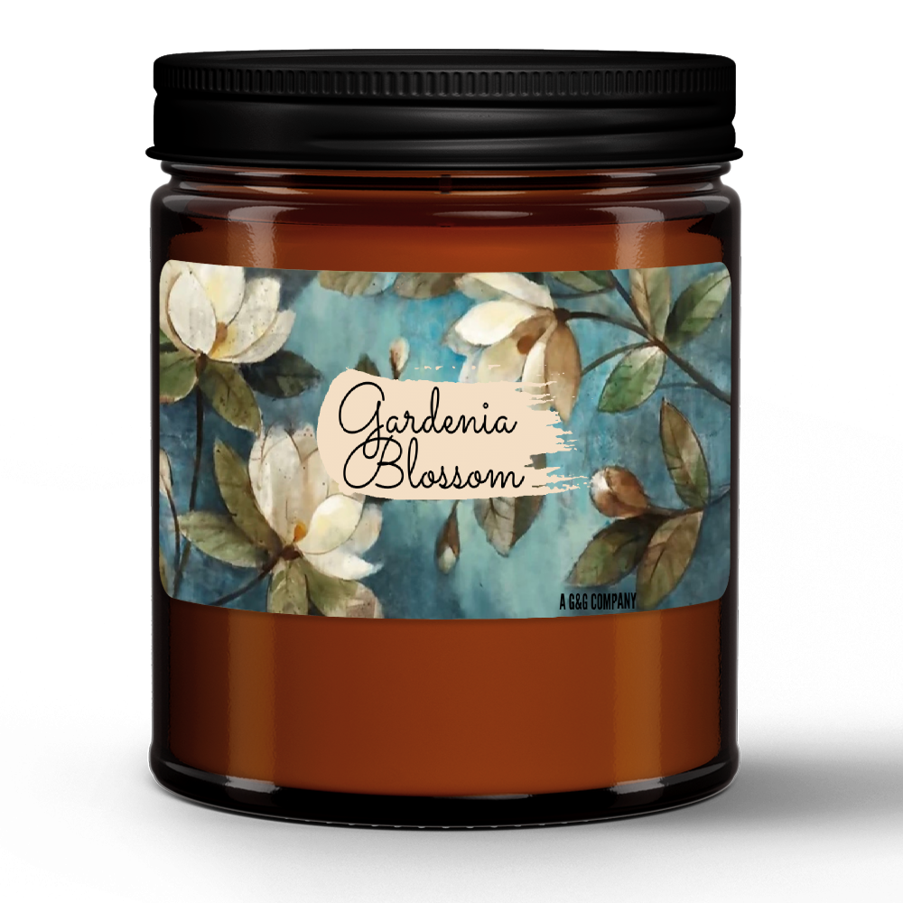 Gardenia Blossom Soy Candle
