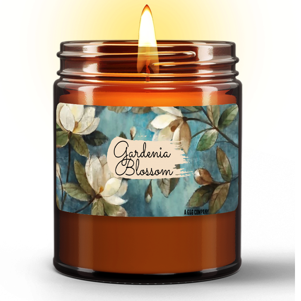 Gardenia Blossom Soy Candle