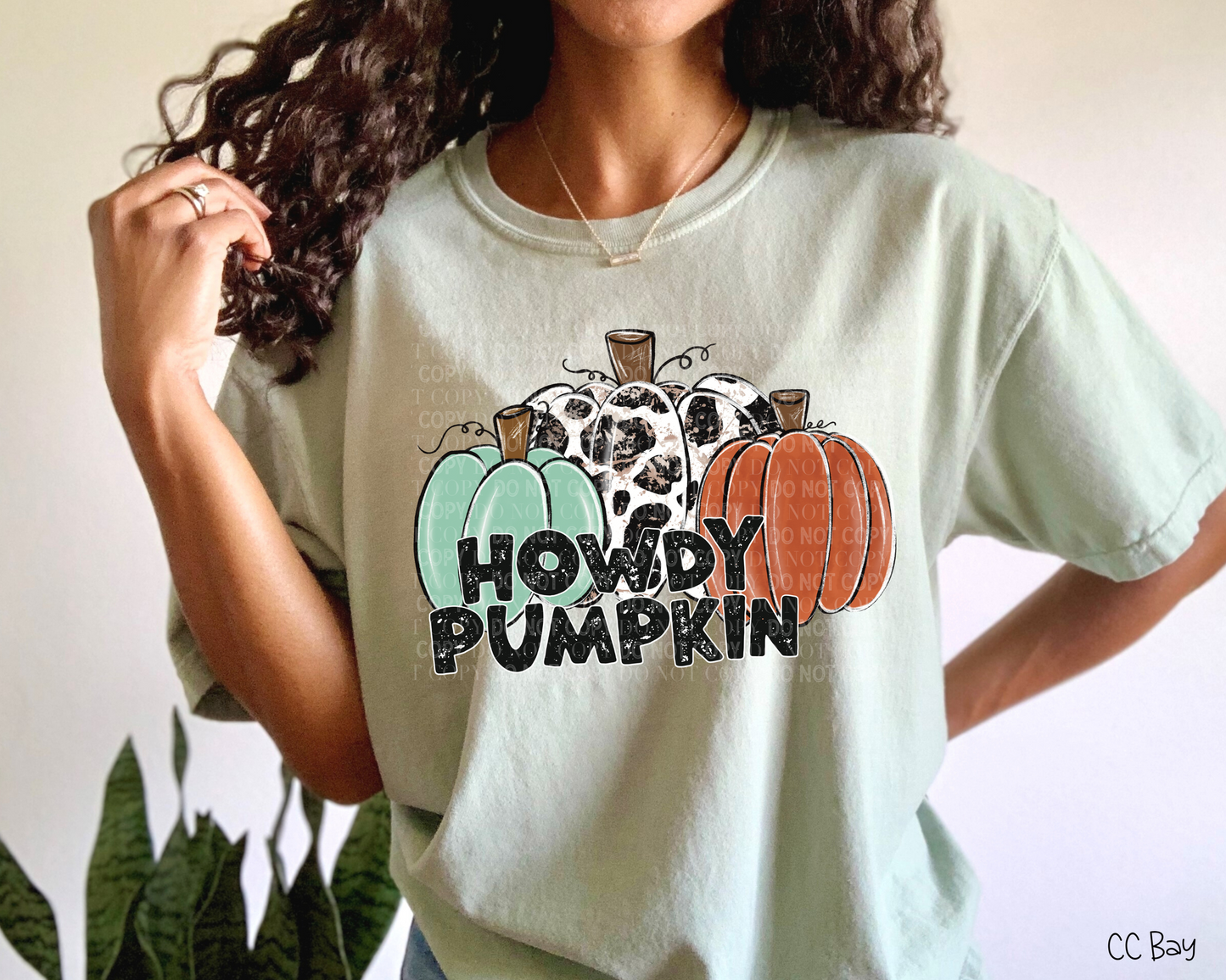 Howdy Pumpkin ~ Tee