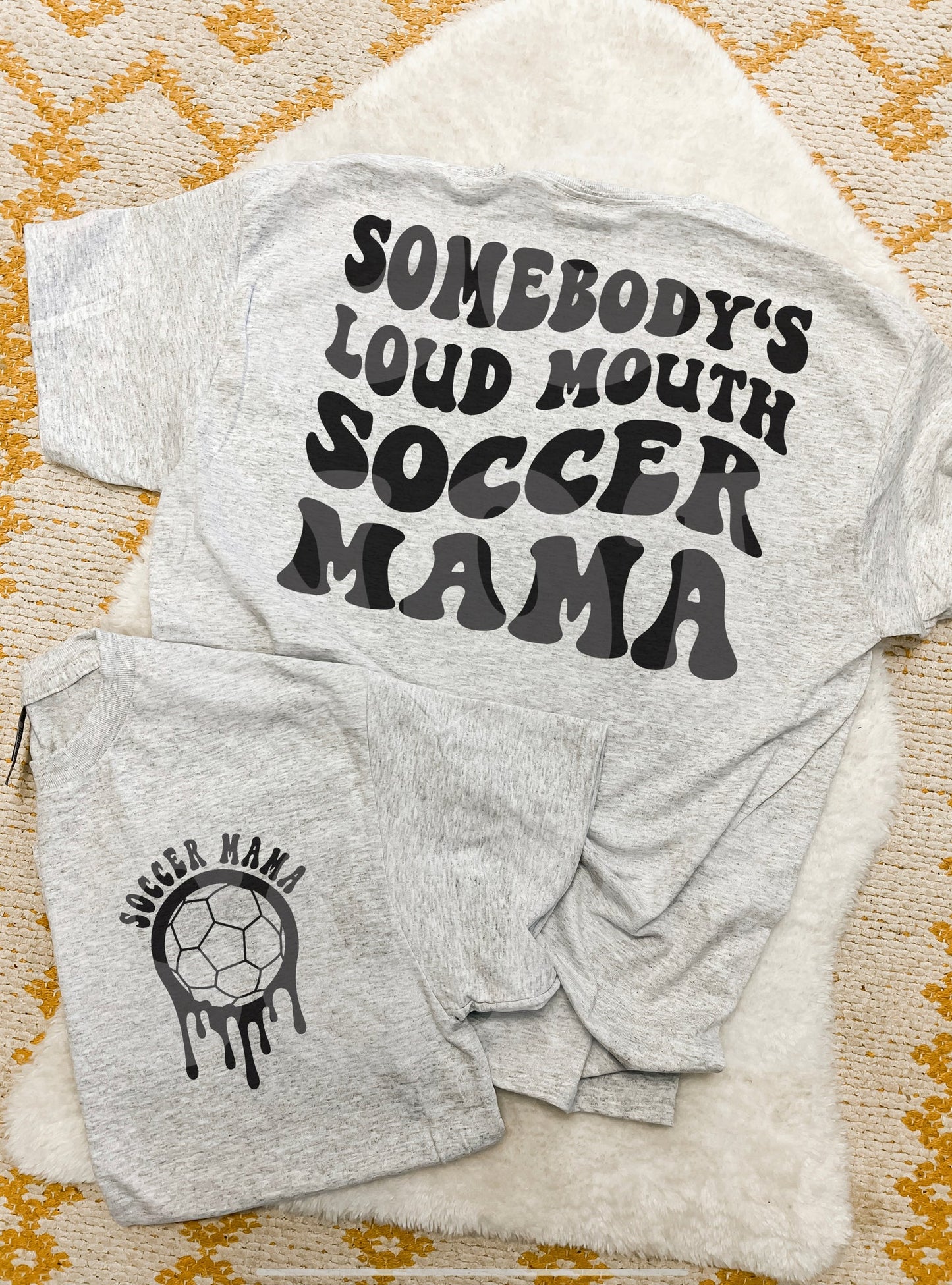 Loud Mouth Soccer Mama ~ Sweatshirt•Tee
