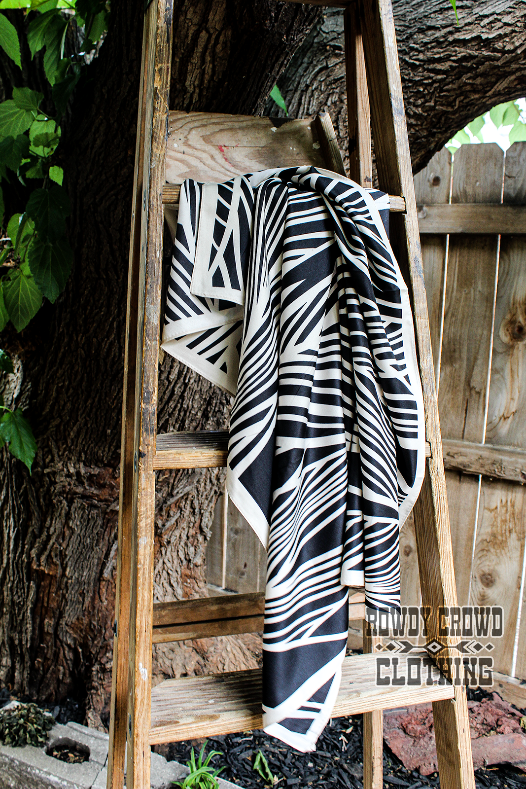 Zebra Stripe ~ Wild Rag