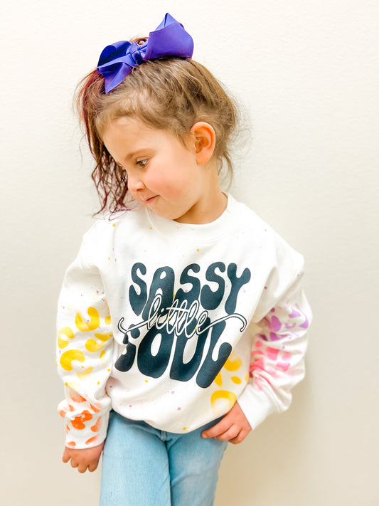 Sassy Little Soul ~Toddler|Youth Sweatshirt•Tee