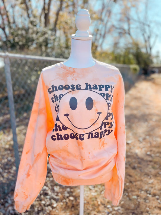 Choose Happy ~ Sweatshirt•Tee
