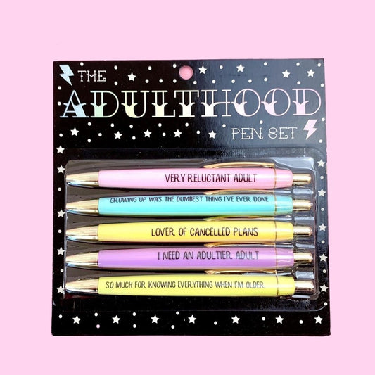 Adulthood ~ Pen Set