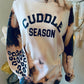 Cuddle Season ~ Distressed Sweatshirt