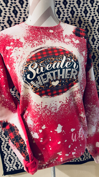 Sweater Weather ~ Distressed Sweatshirt