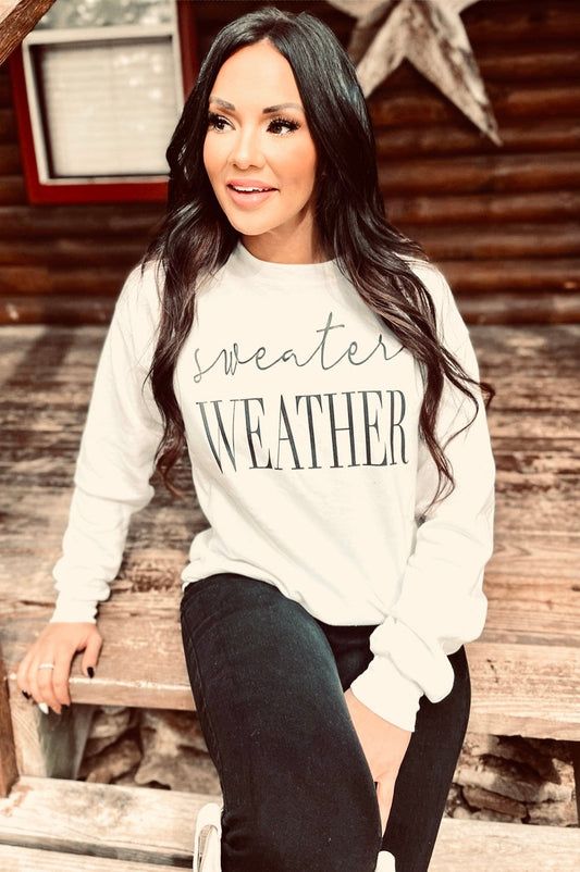 Sweater Weather ~ Sweatshirt